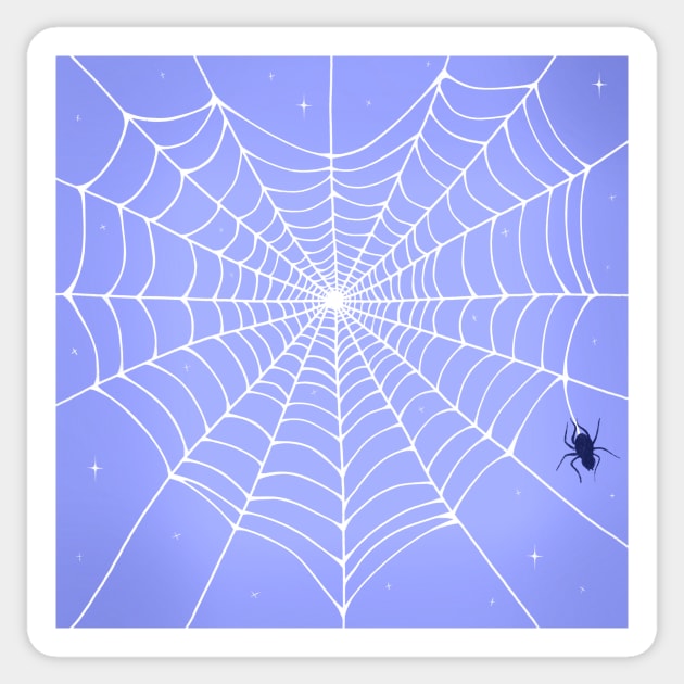 Heart Spider Web Sticker by novembersgirl